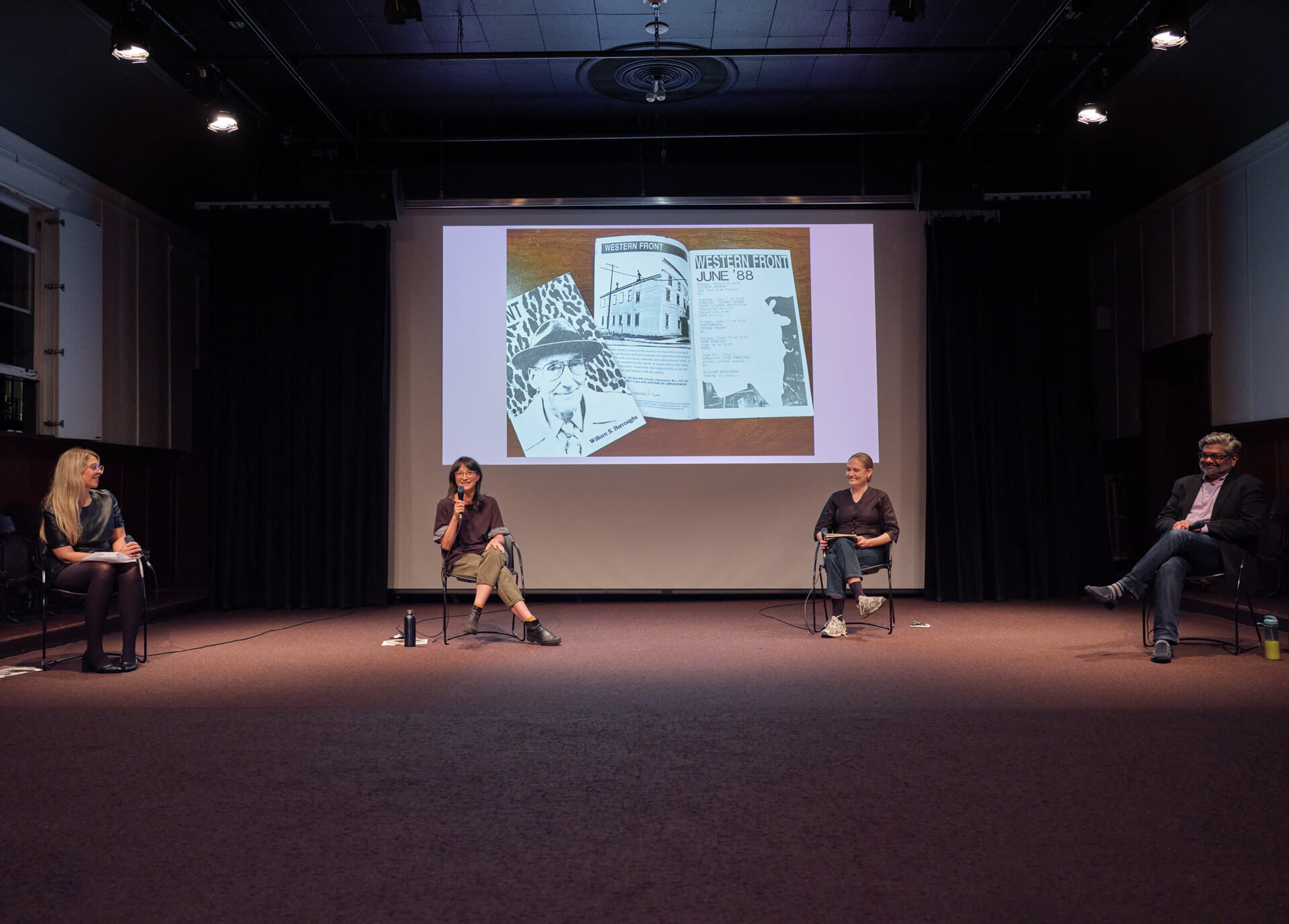 Maxine Proctor, Jacquelyn Zong-Li Ross, Susan Gibb, Zool Suleman - Photo by Rachel Topham PhotographyMaxine Proctor, Jacquelyn Zong-Li Ross, Susan Gibb, Zool Suleman - Photo by Rachel Topham Photography.