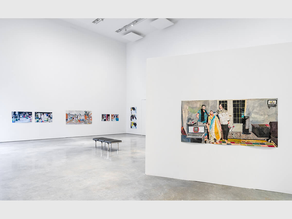 everything left unsaid - exhibition documentation images by Blain Campbell. Libby Leshgold Gallery. Artworks by Jagdeep Raina.