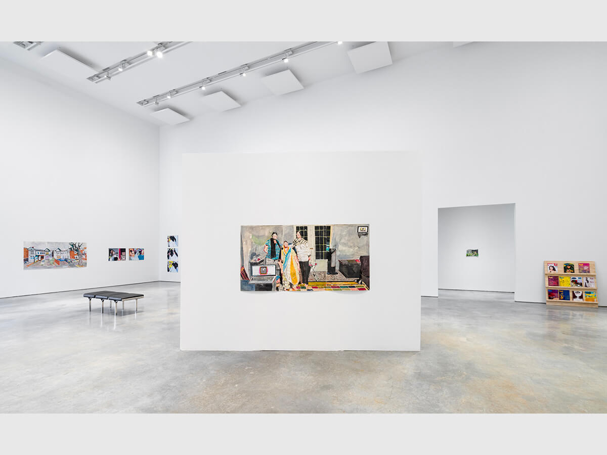 everything left unsaid - exhibition documentation images by Blain Campbell. Libby Leshgold Gallery. Artworks by Jagdeep Raina.
