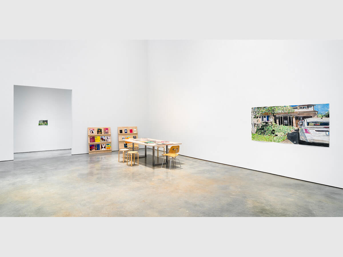 everything left unsaid - exhibition documentation images by Blain Campbell. Libby Leshgold Gallery. Artworks by Jagdeep Raina.