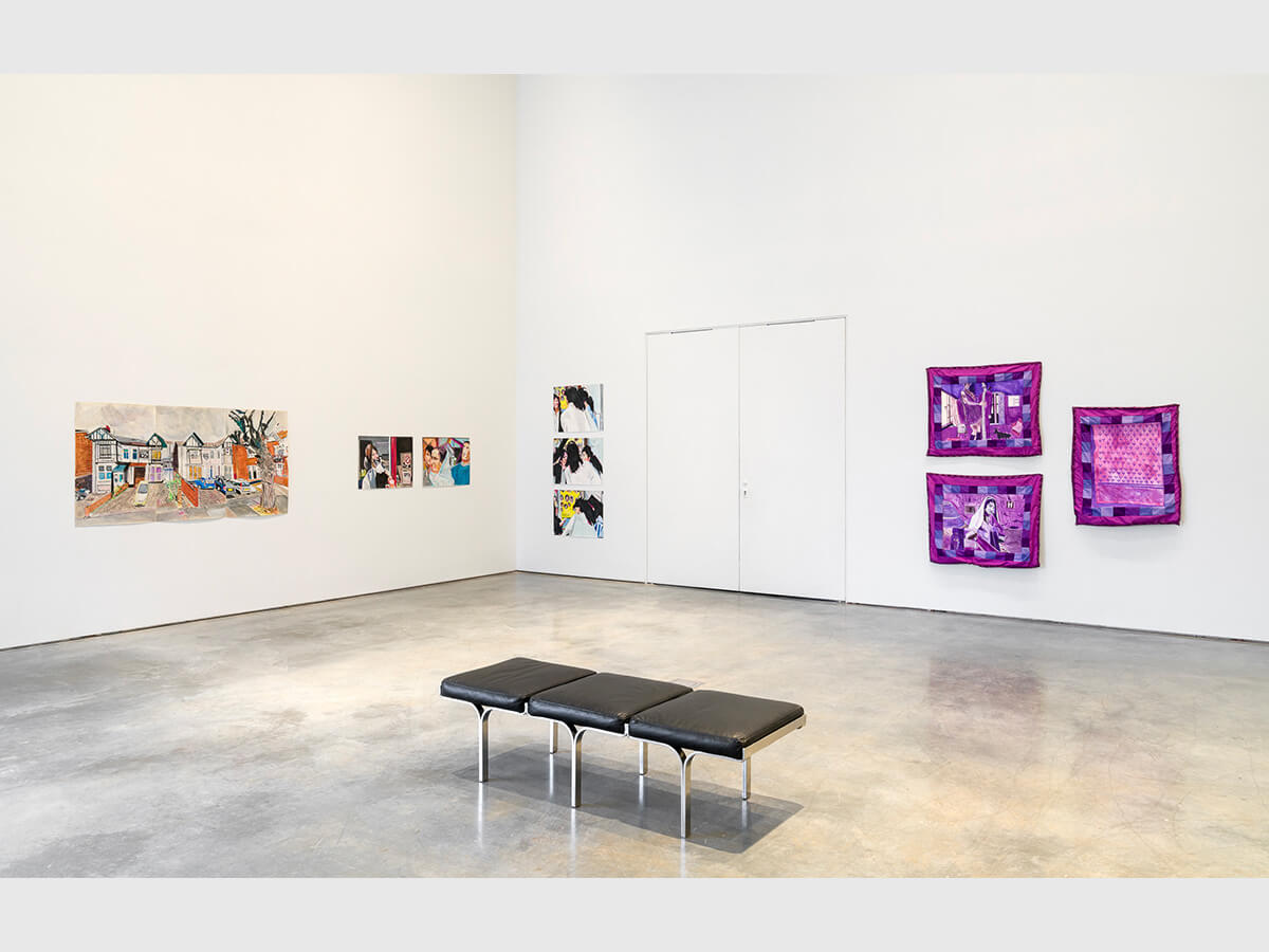 everything left unsaid - exhibition documentation images by Blain Campbell. Libby Leshgold Gallery. Artworks by Jagdeep Raina.