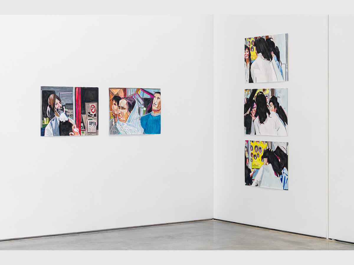 everything left unsaid - exhibition documentation images by Blain Campbell. Libby Leshgold Gallery. Artworks by Jagdeep Raina.