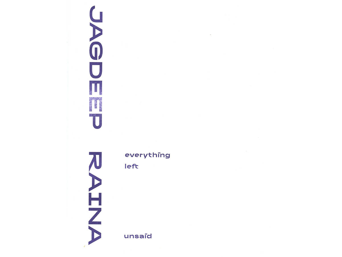 Exhibition publication - everything left unsaid Exhibition publication - everything left unsaid