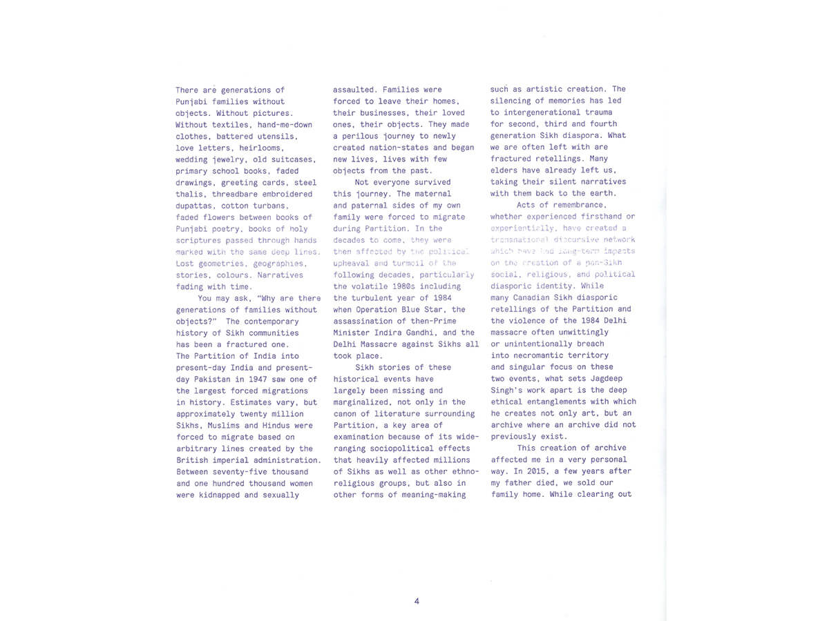 Exhibition publication - everything left unsaid Exhibition publication - everything left unsaid