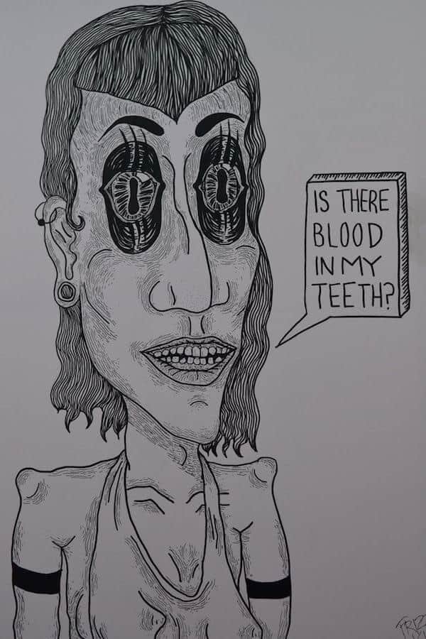 "Do I Have Blood in my Teeth" by Hana Shafi