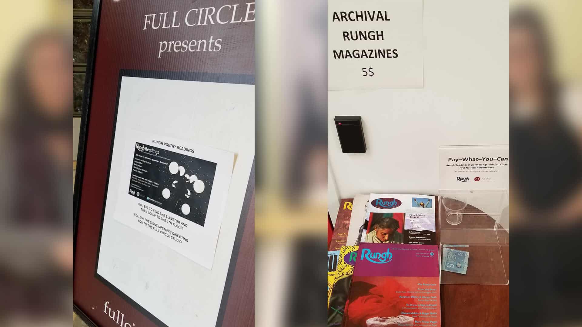 Rungh Readings at Full Circle: First Nations Performance 6