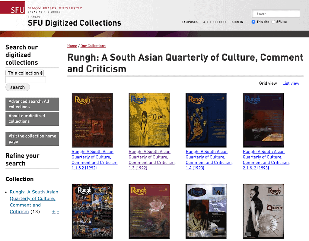 SFU Digital Collections