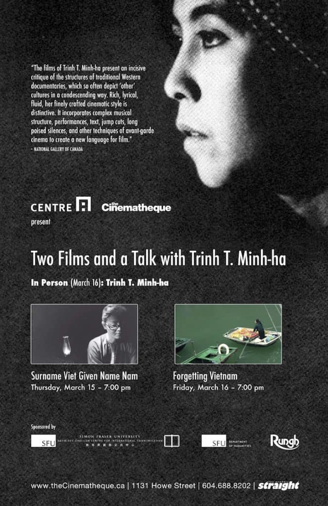 Trinh T. Minh-ha Poster Image