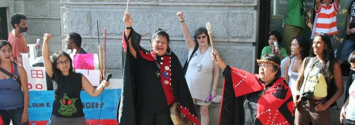 Indigenous welcome for refugees