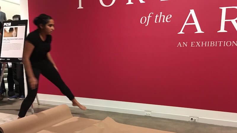 Artist Simranpreet Anand. Performance stills. Image #3. Photo by Kiran Sunar.