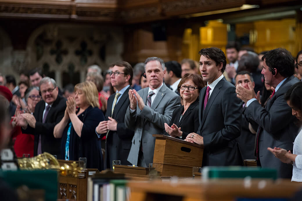 Prime Minister Justin Trudeau delivers a formal apology for the Komagata Maru incident
