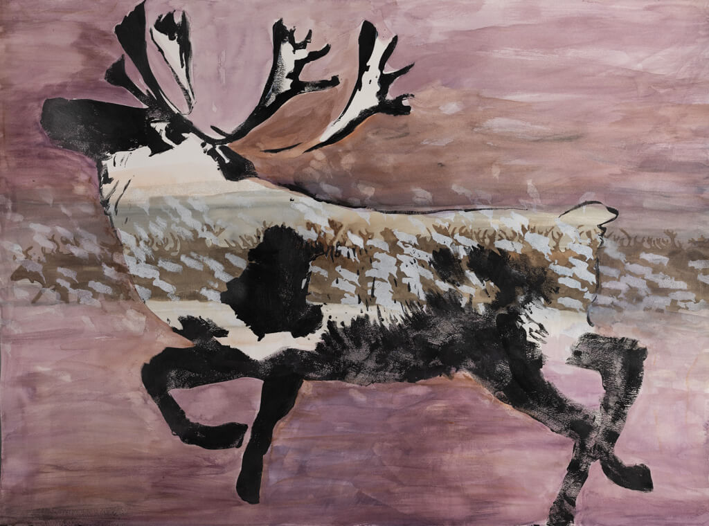 Caribou and Norther Lights - Caribou Blossoms