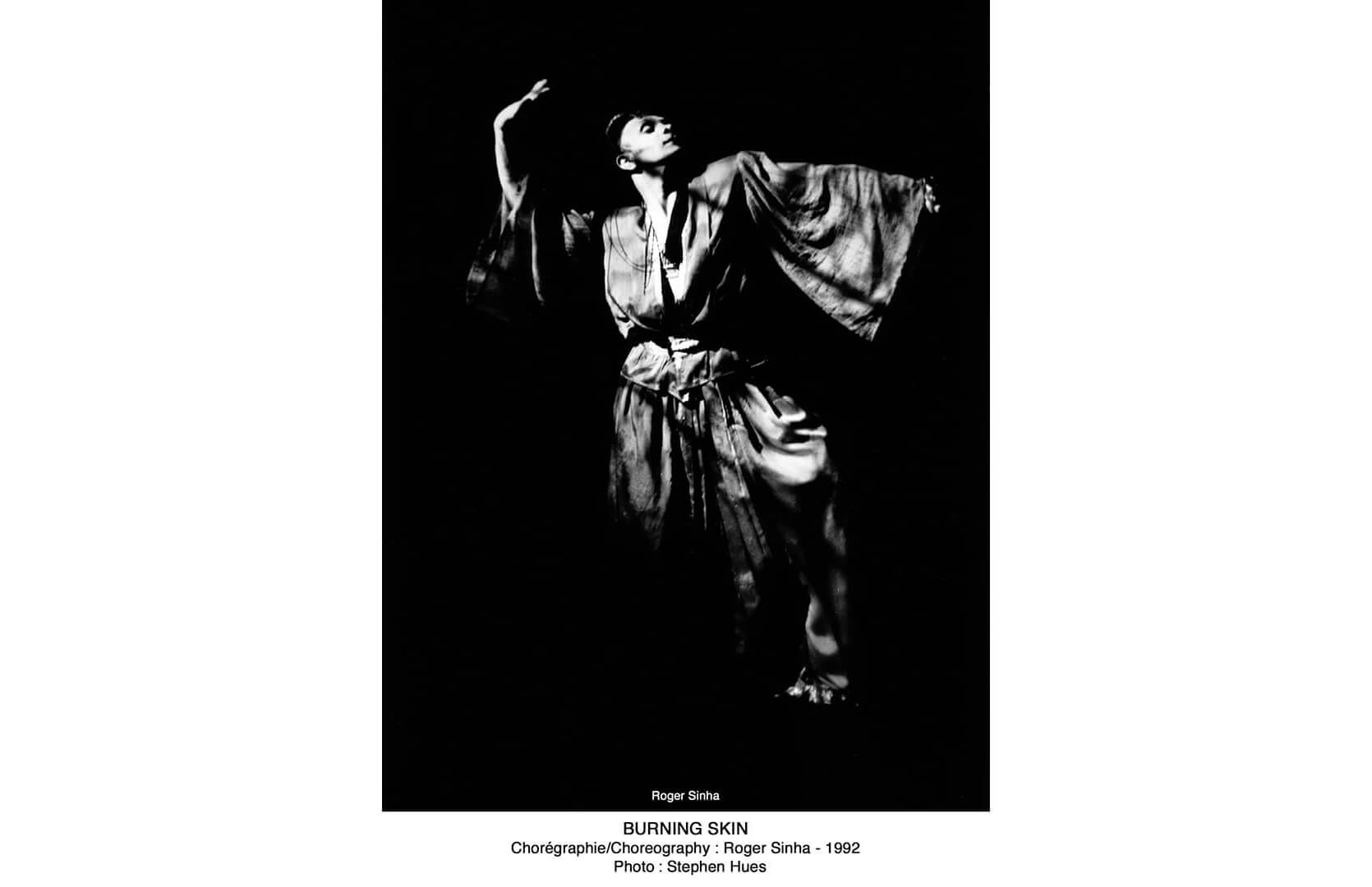 Sinha Danse 1992, Burning Skin, Roger Sinha. Image credit: Stephen Hues