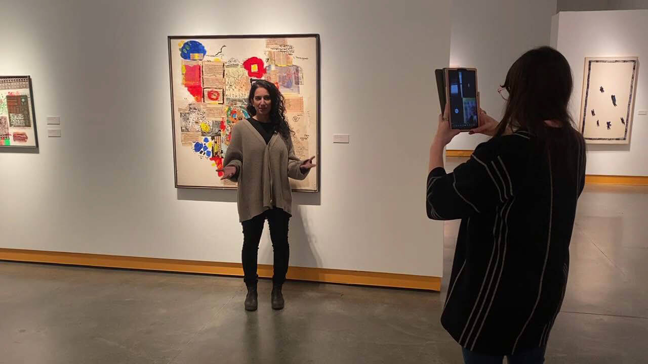 Courtesy of Surrey Art Gallery - 2022 Surrey Art Gallery and Rungh Wikipedia Event Documentation 3 - Suvi Bains and Alanna Edwards