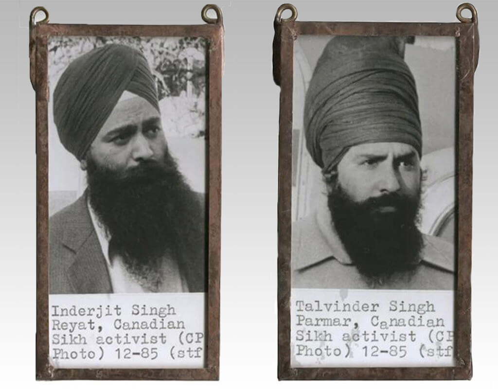 Inderjit Singh Reyat and Talvinder Singh Parmar