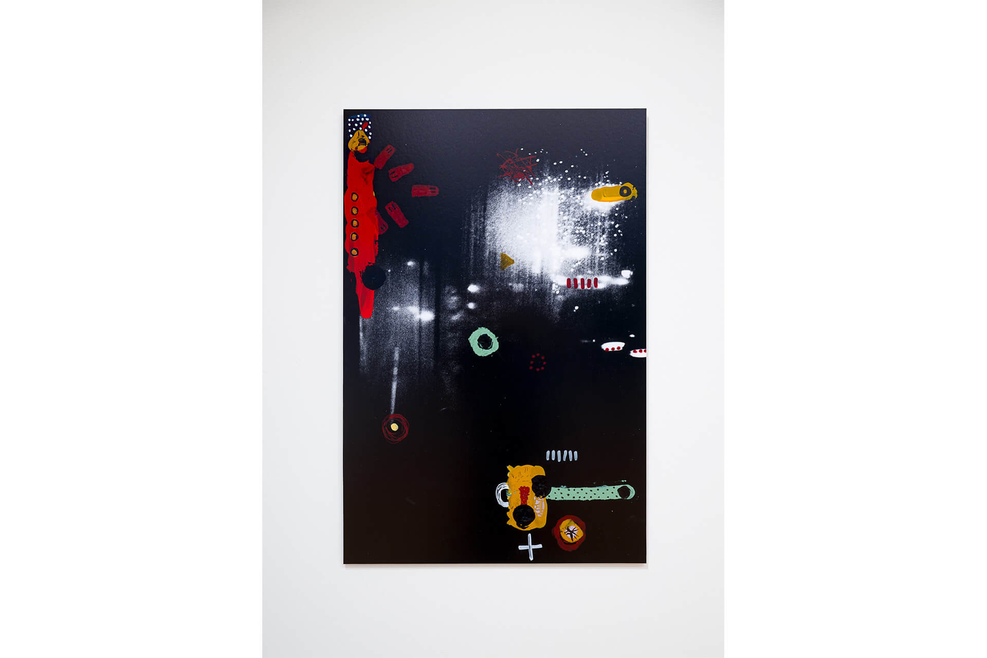 Art by Solomon Chiniquay and jaz whitford. Installation Images by Micheal Love. Artspeak Gallery.