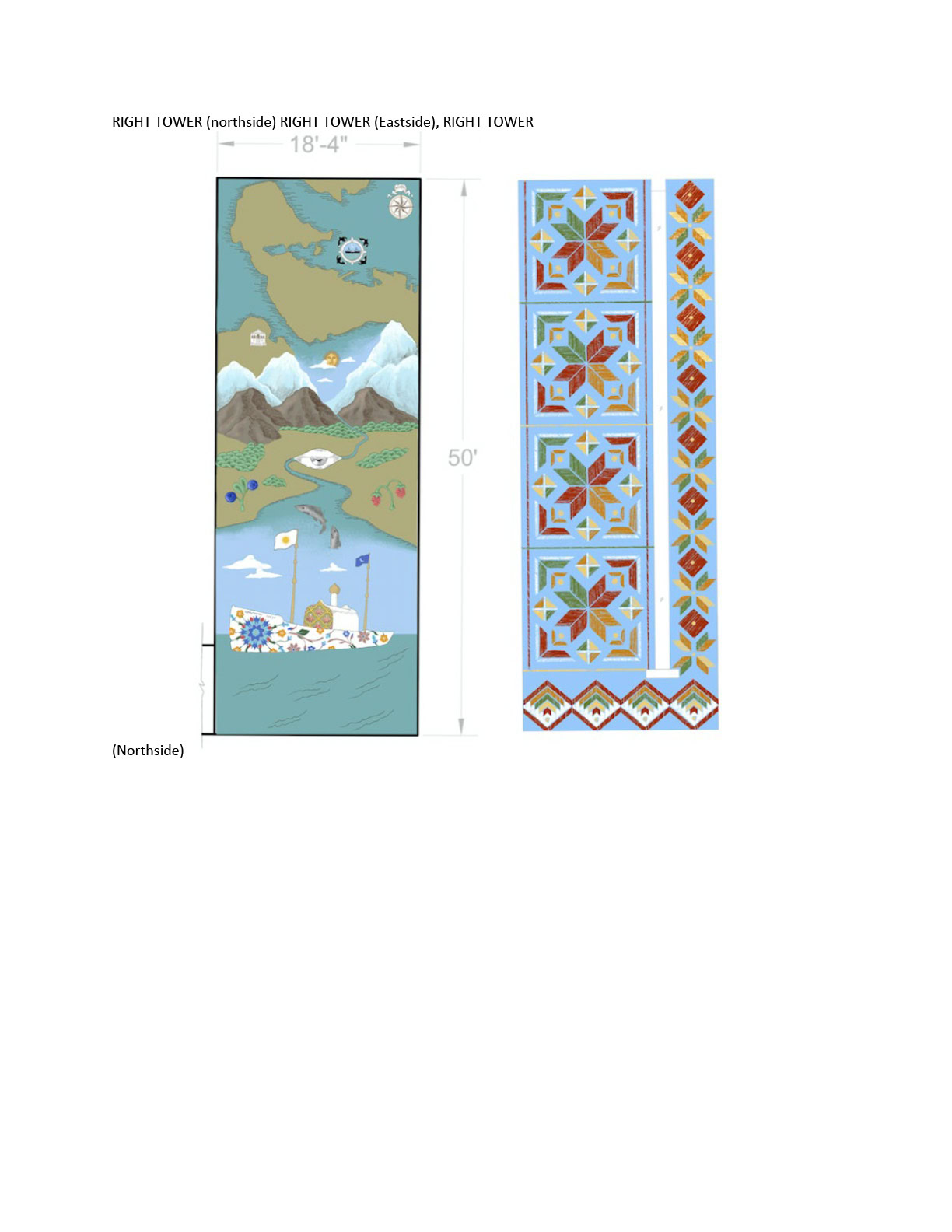 Project Brief: Adrian Sinclair - South Asian + Indigenous Cultural Redress Mural @ The Harry Stevens Federal Building page 2