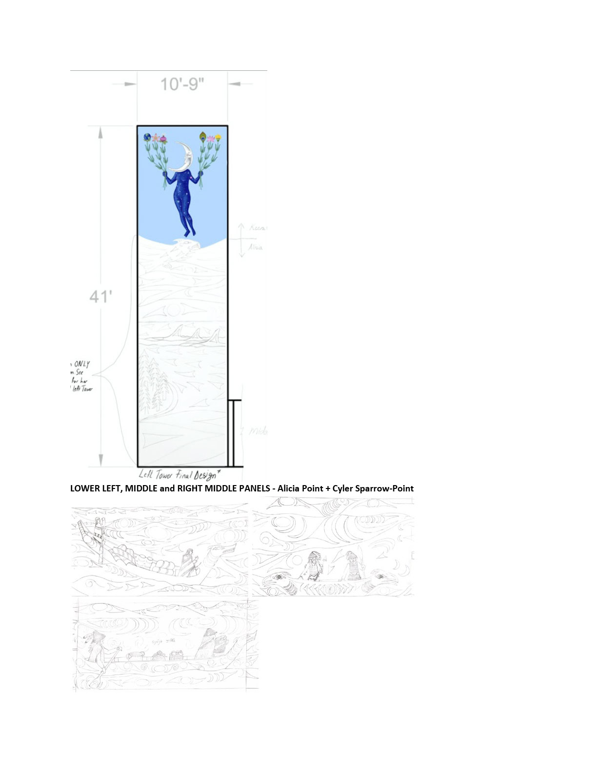 Project Brief: Adrian Sinclair - South Asian + Indigenous Cultural Redress Mural @ The Harry Stevens Federal Building page 3