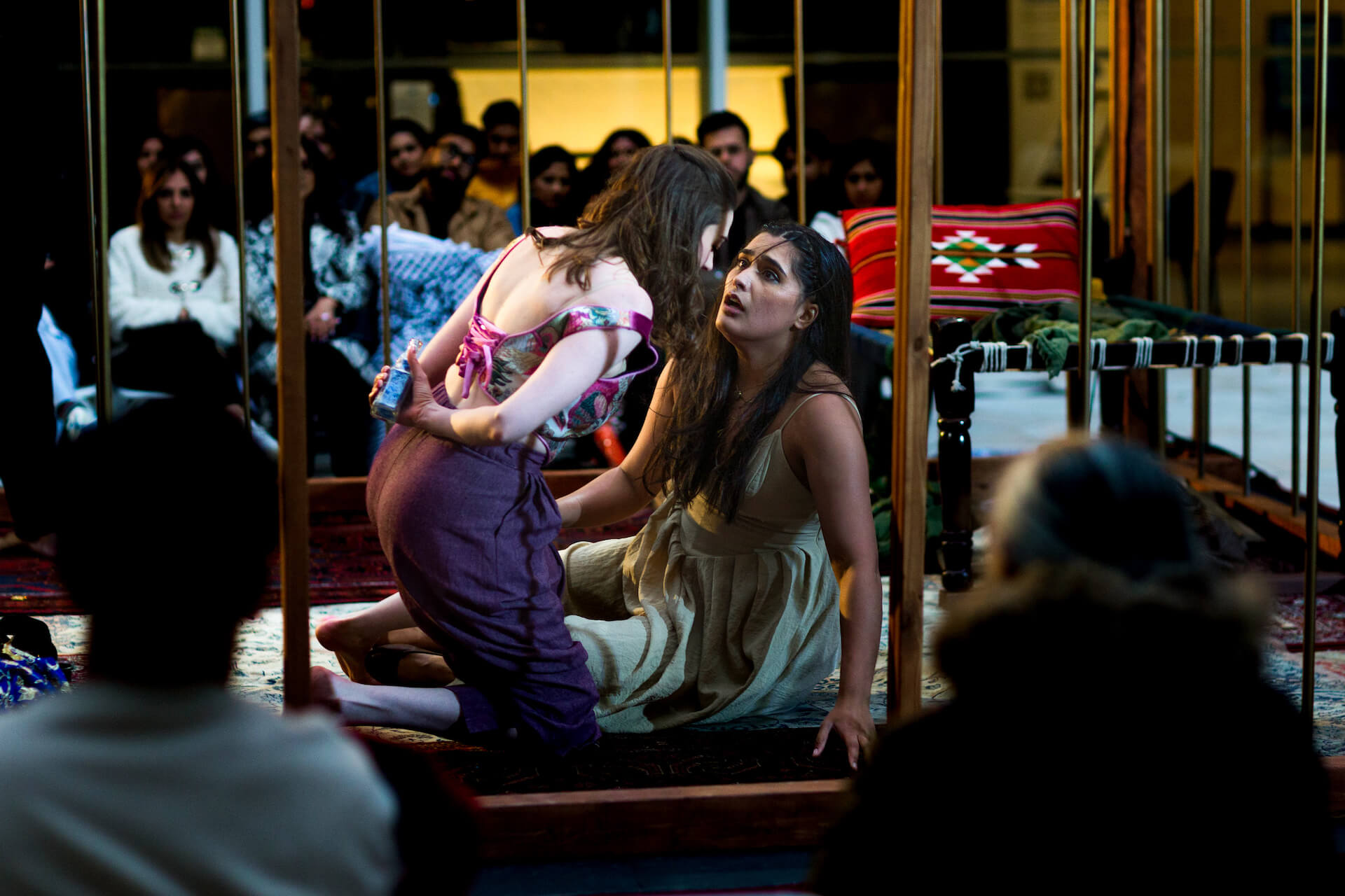 Mikaela Lily Davies and Navtej Sandhu. Photo by Zeeshan Safdar.